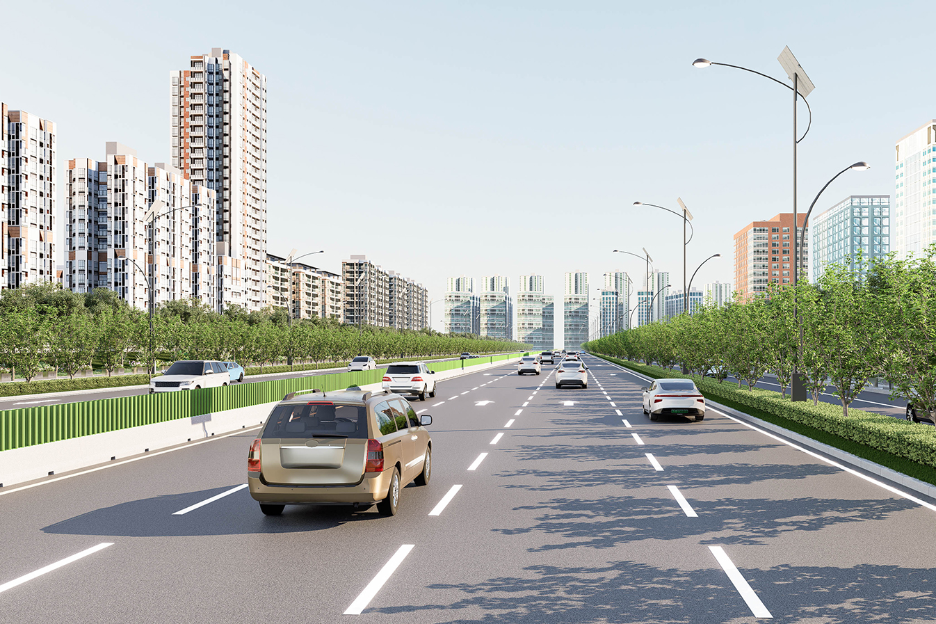 一体化交通隔离护栏