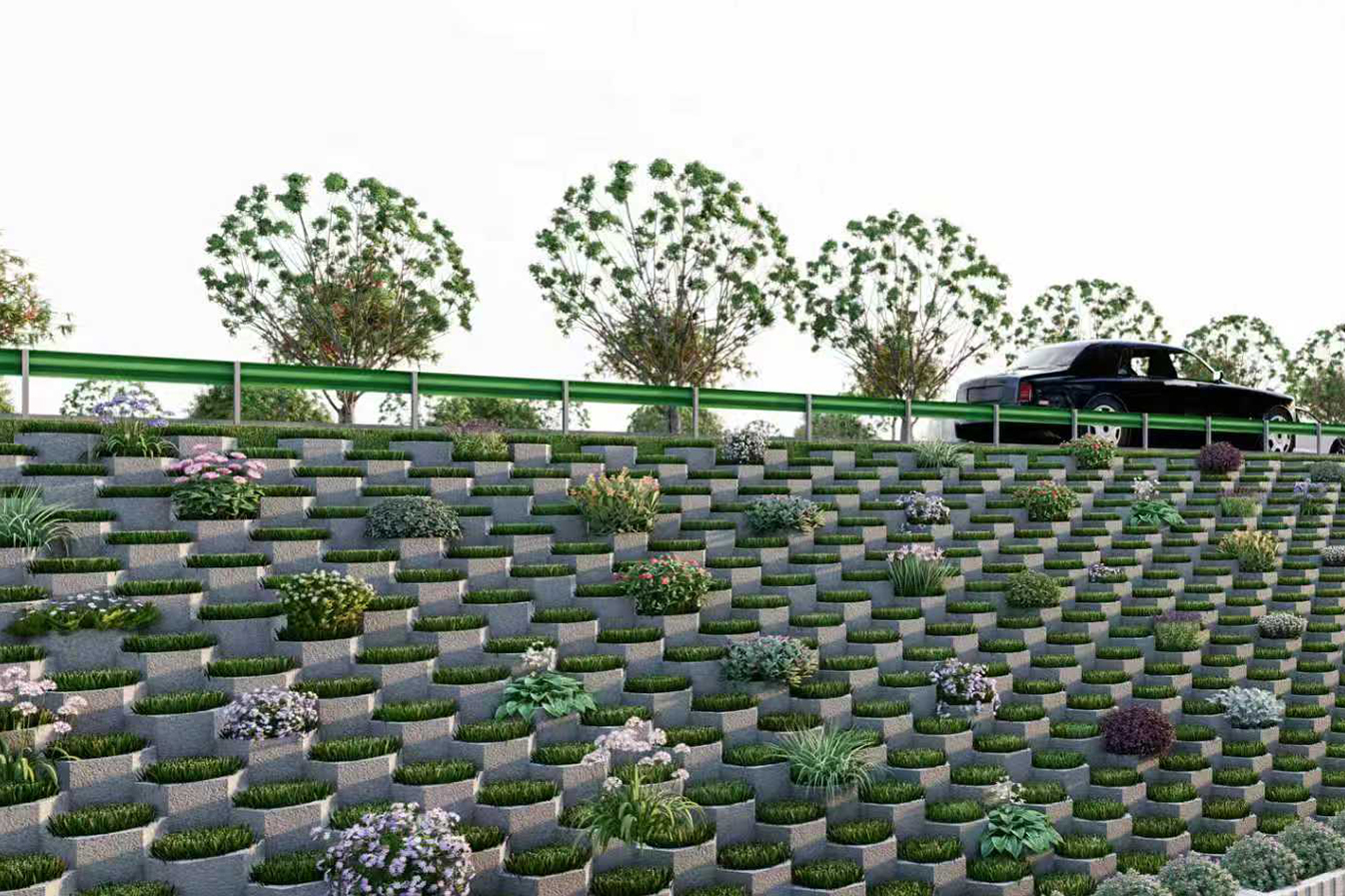 坡改平生态护坡砖